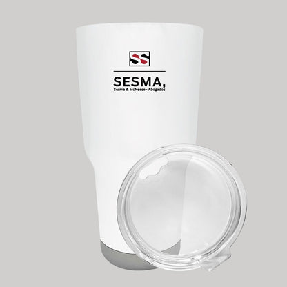 Termo Vaso Térmico 30 Oz Blanco Personalizable Logo