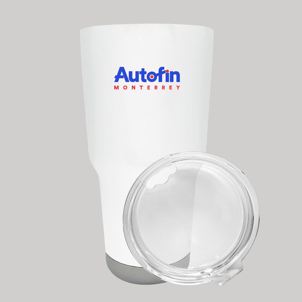 Termo Vaso Térmico 30 Oz Blanco Personalizable Logo