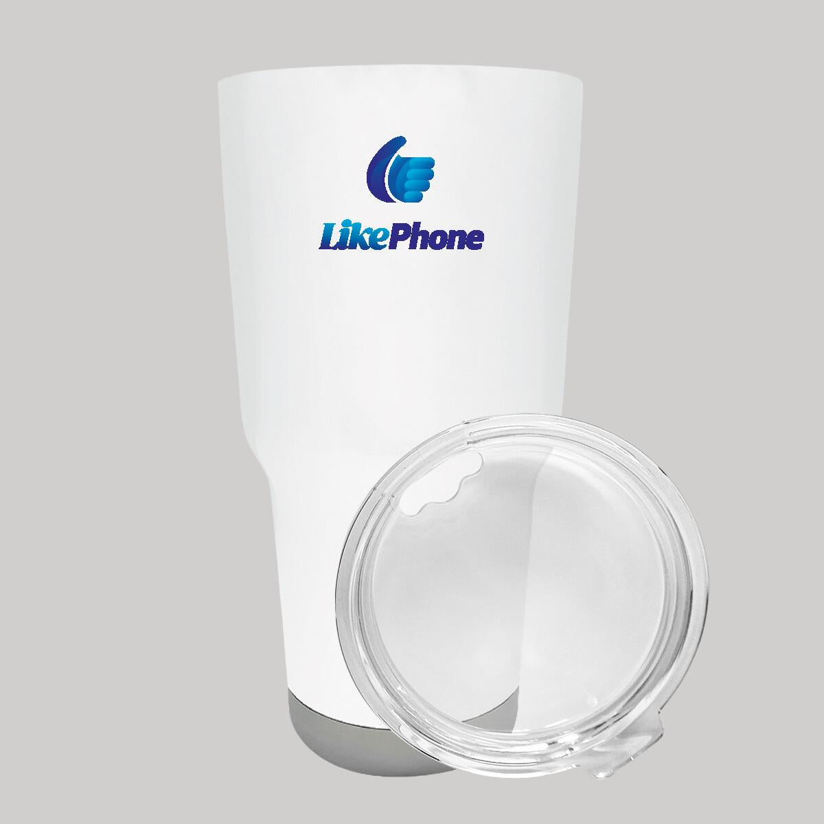 Termo Vaso Térmico 30 Oz Blanco Personalizable Logo