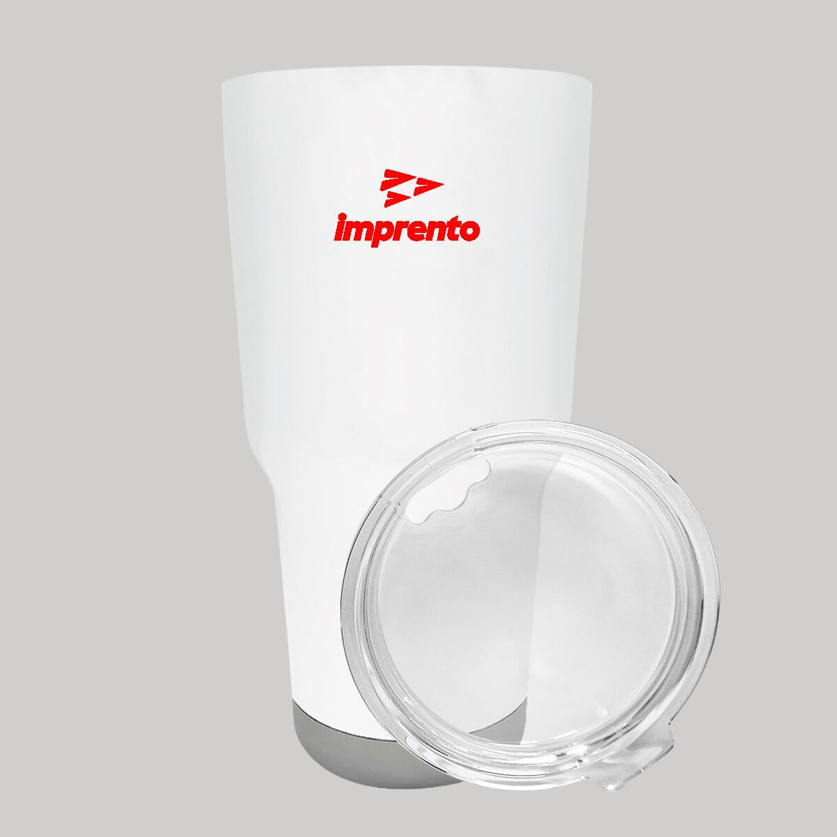 Termo Vaso Térmico 30 Oz Blanco Personalizable Logo