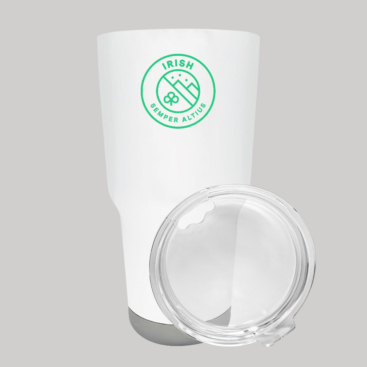 Termo Vaso Térmico 30 Oz Blanco Personalizable Logo