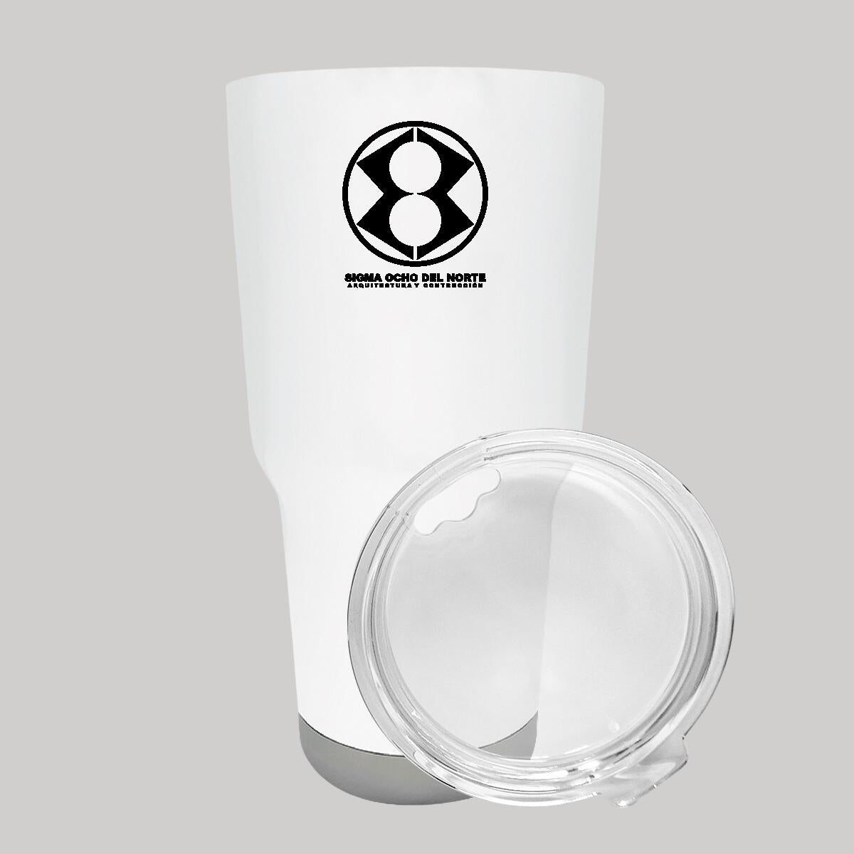 Termo Vaso Térmico 30 Oz Blanco Personalizable Logo