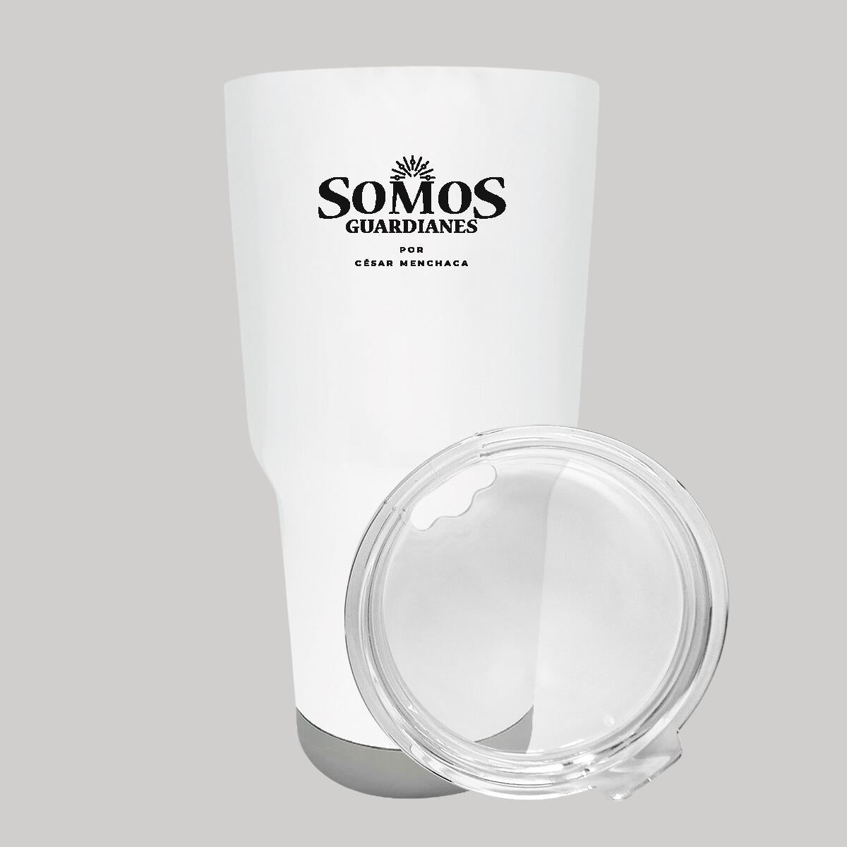 Termo Vaso Térmico 30 Oz Blanco Personalizable Logo