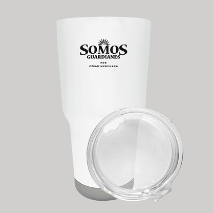 Termo Vaso Térmico 30 Oz Blanco Personalizable Logo