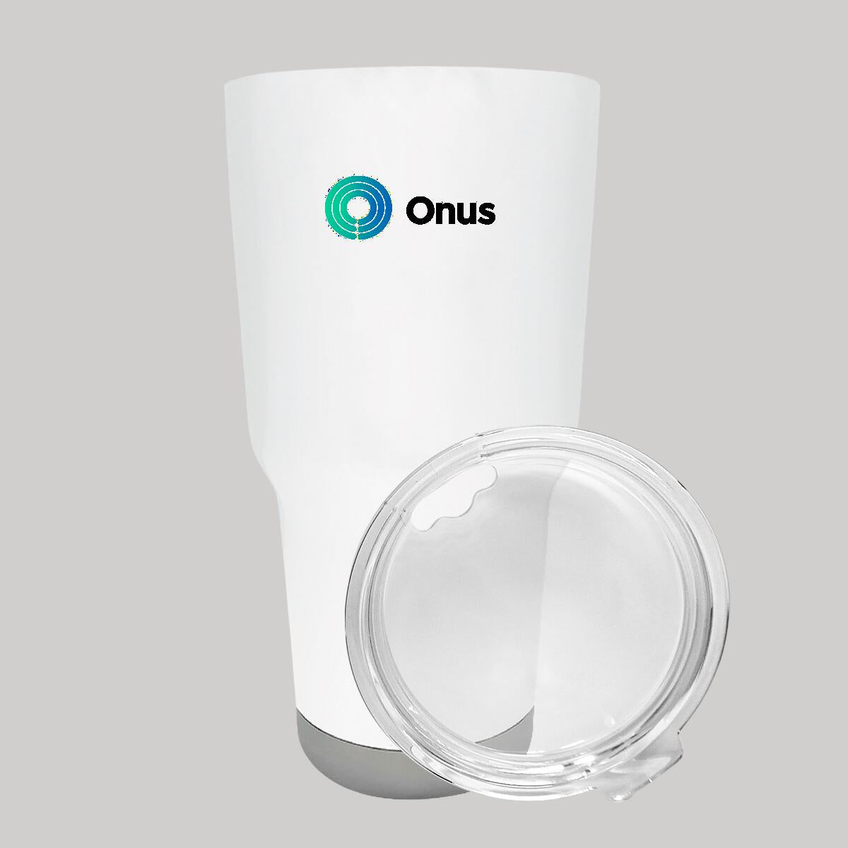 Termo Vaso Térmico 30 Oz Blanco Personalizable Logo
