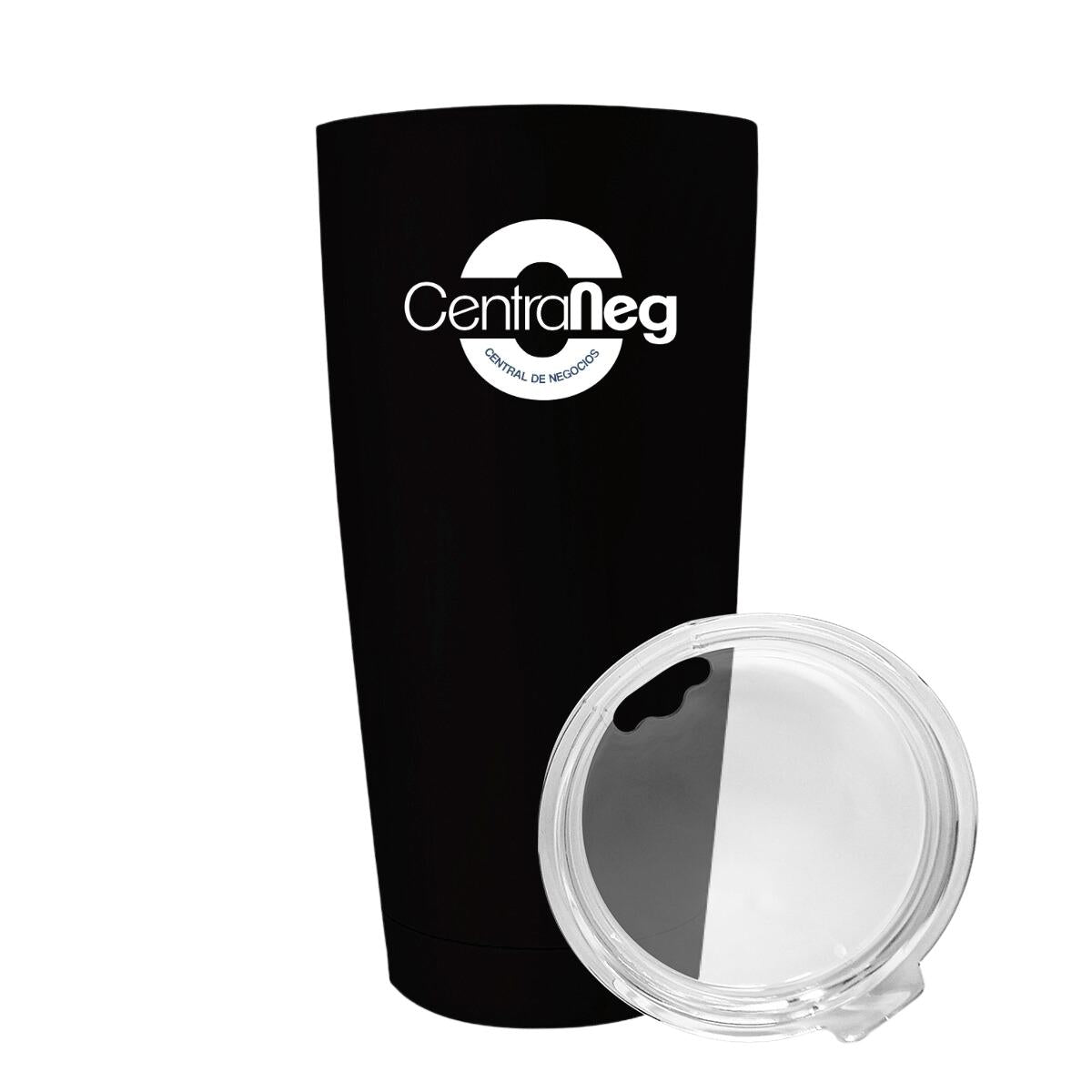Termo Vaso Térmico 20 Oz Negro Personalizable Logo