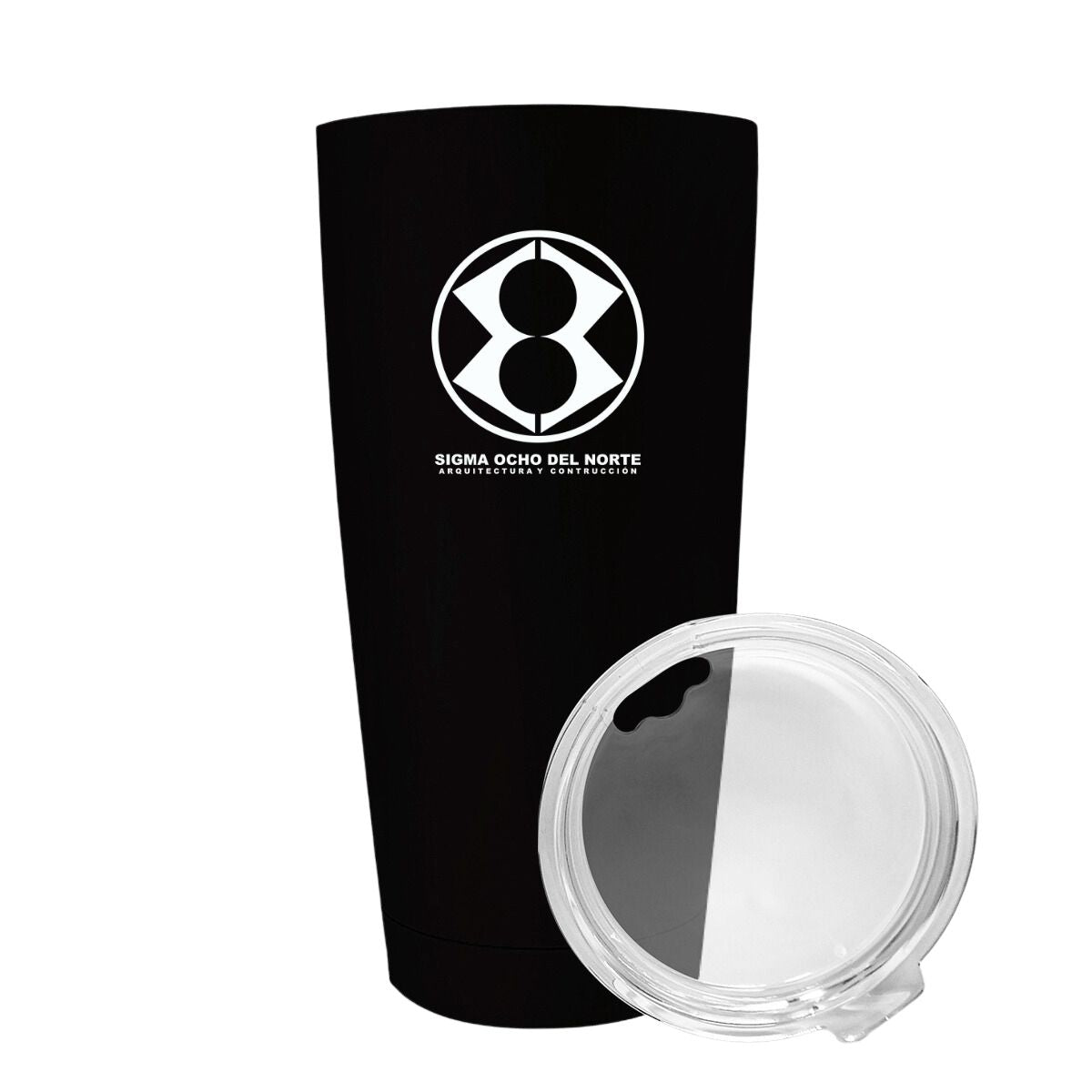 Termo Vaso Térmico 20 Oz Negro Personalizable Logo