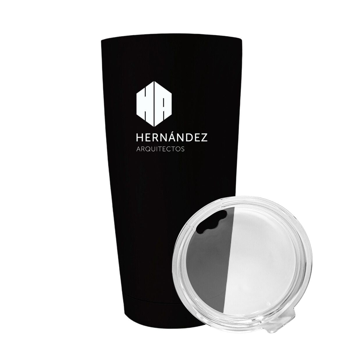 Termo Vaso Térmico 20 Oz Negro Personalizable Logo