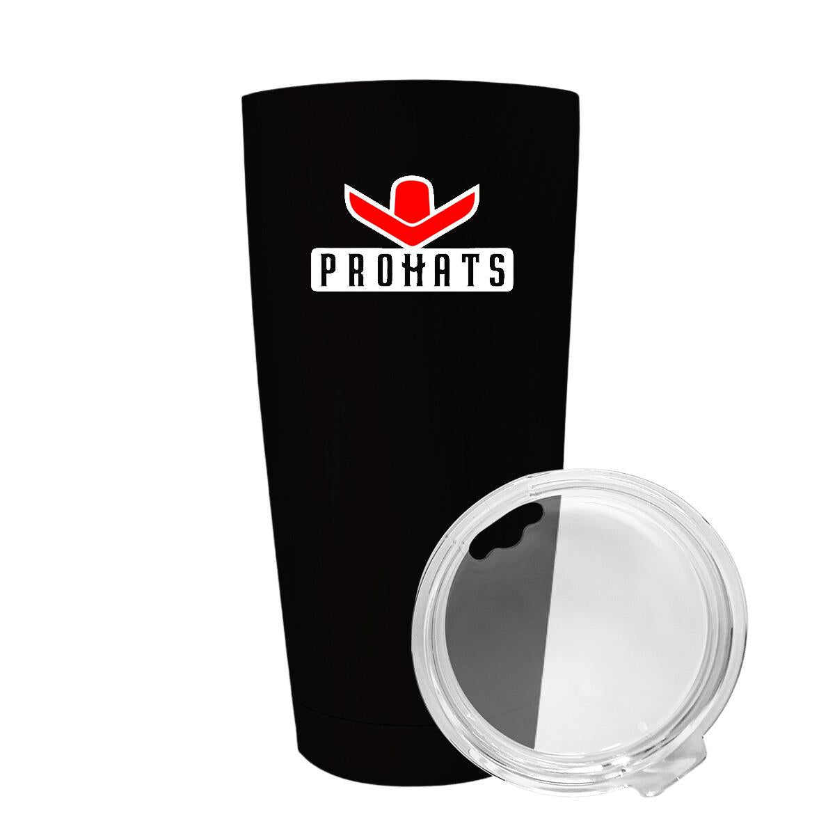 Termo Vaso Térmico 20 Oz Negro Personalizable Logo