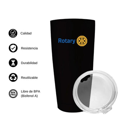 Termo Vaso Térmico 20 Oz Negro Personalizable Logo