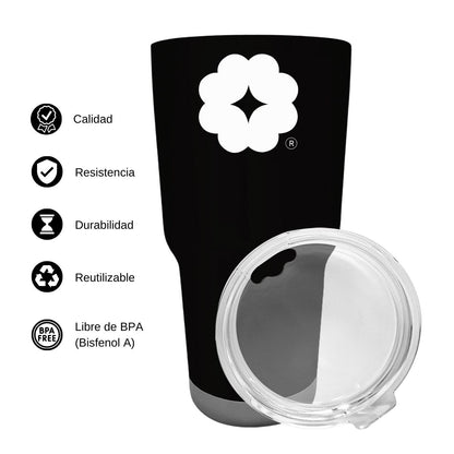 Termo Vaso Térmico 30 Oz Negro Personalizable Logo