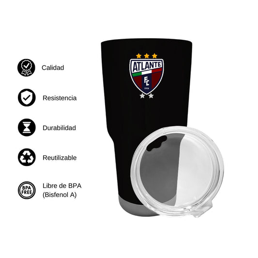 Termo Vaso Térmico 30 Oz Negro Personalizable Logo