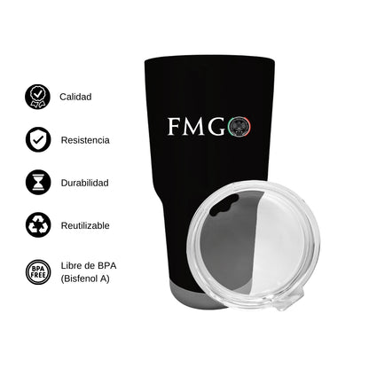 Termo Vaso Térmico 30 Oz Negro Personalizable Logo