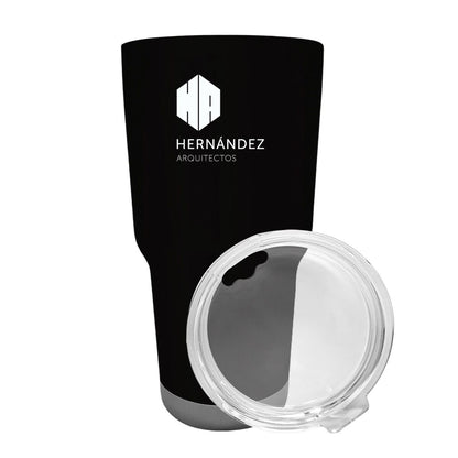 Termo Vaso Térmico 30 Oz Negro Personalizable Logo