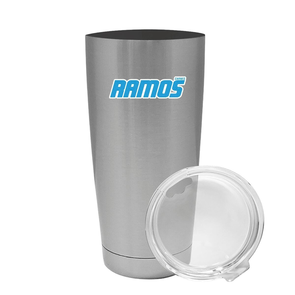 Termo Vaso Térmico 20 Oz Plata Personalizable Logo