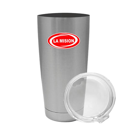 Termo Vaso Térmico 20 Oz Plata Personalizable Logo