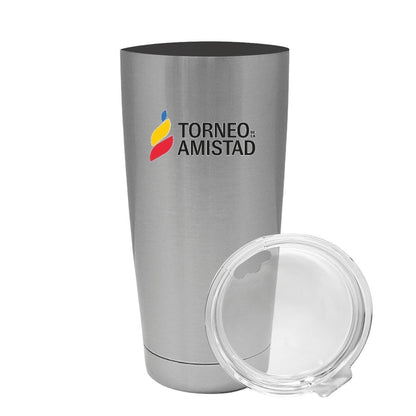 Termo Vaso Térmico 20 Oz Plata Personalizable Logo