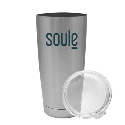 Termo Vaso Térmico 20 Oz Plata Personalizable Logo