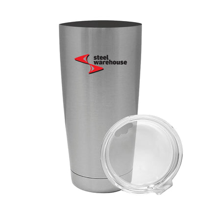 Termo Vaso Térmico 20 Oz Plata Personalizable Logo