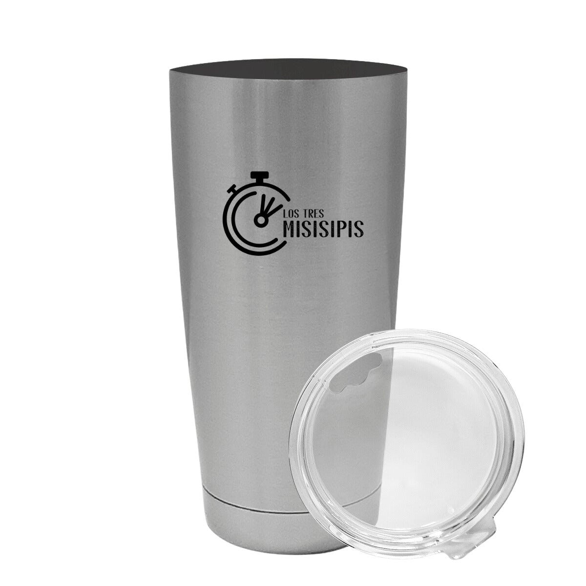 Termo Vaso Térmico 20 Oz Plata Personalizable Logo