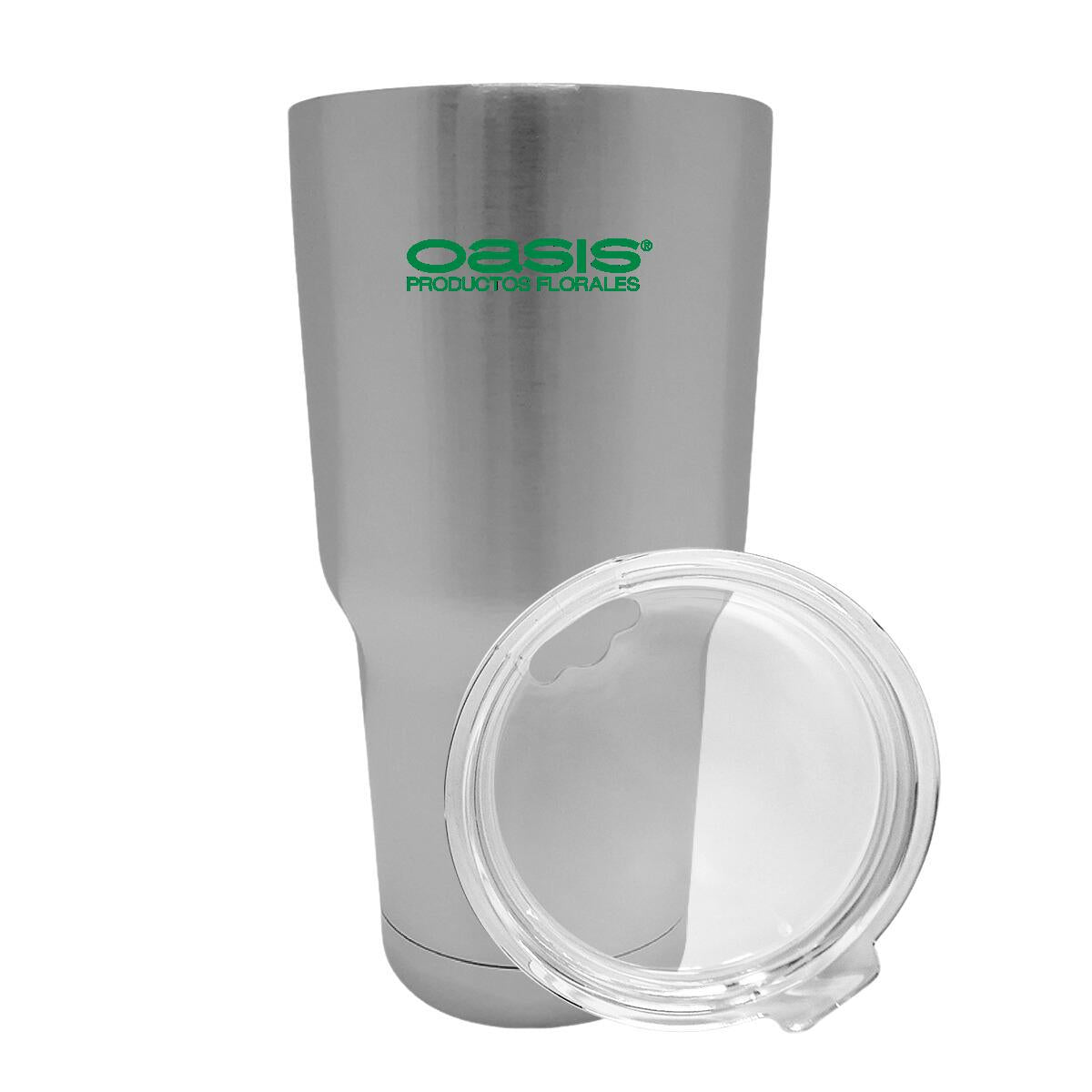 Termo Vaso Térmico 30 Oz Plata Personalizable Logo