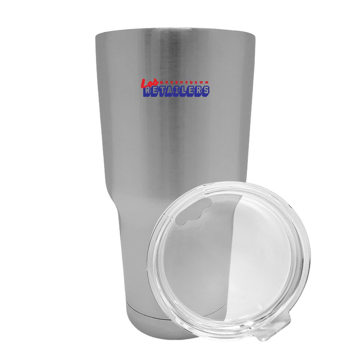 Termo Vaso Térmico 30 Oz Plata Personalizable Logo