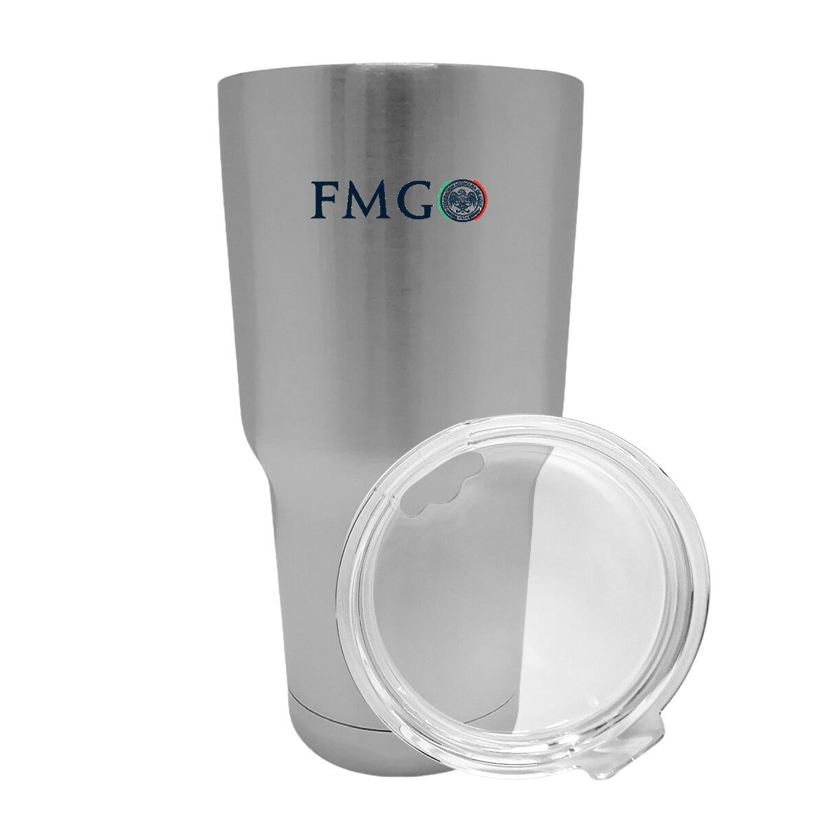 Termo Vaso Térmico 30 Oz Plata Personalizable Logo