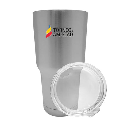 Termo Vaso Térmico 30 Oz Plata Personalizable Logo