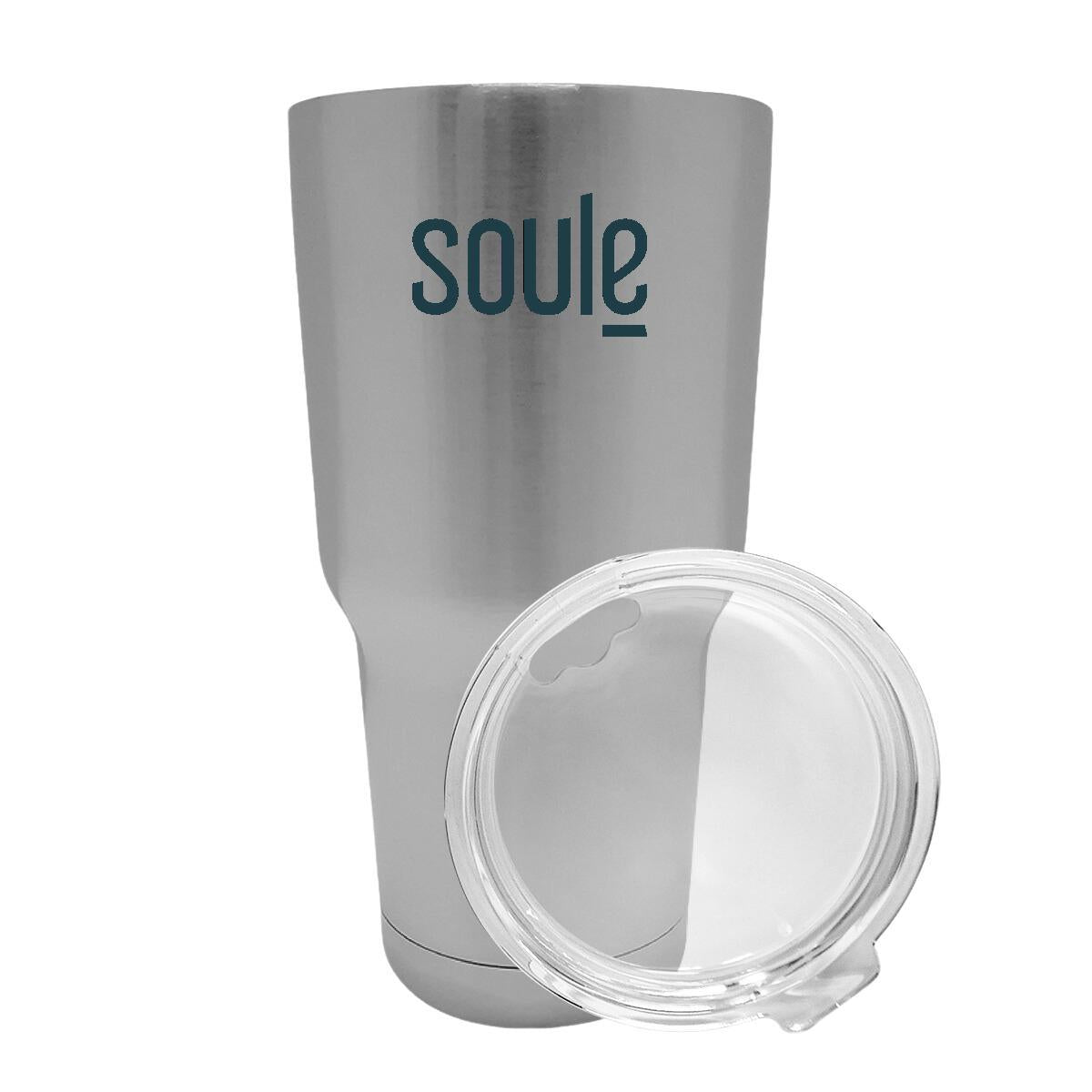 Termo Vaso Térmico 30 Oz Plata Personalizable Logo