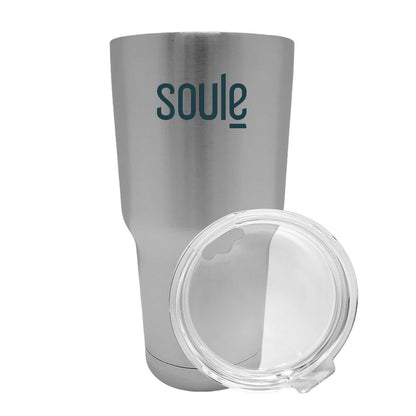 Termo Vaso Térmico 30 Oz Plata Personalizable Logo