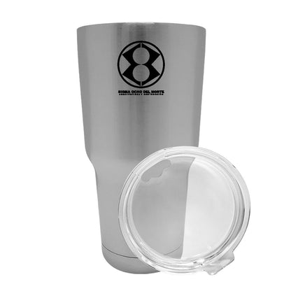 Termo Vaso Térmico 30 Oz Plata Personalizable Logo