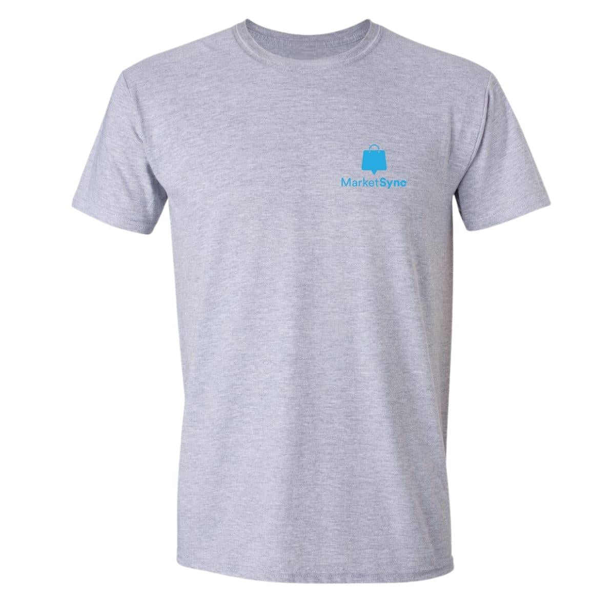 Playera Manga Corta Hombre Gris Personalizable Escudo