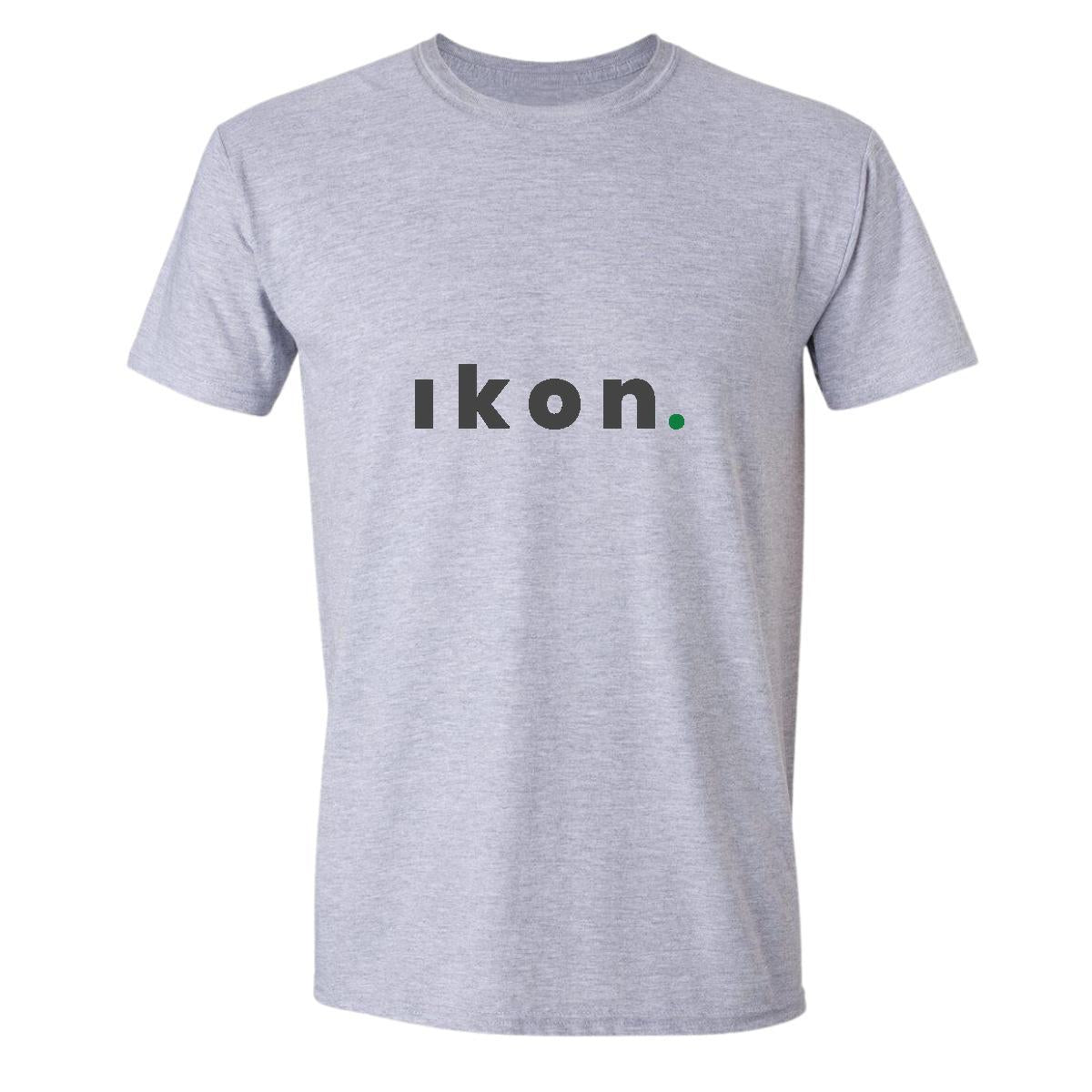 Playera Manga Corta Hombre Gris Personalizable Logo