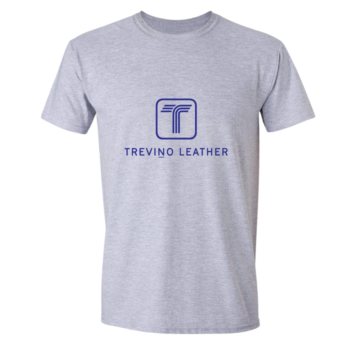 Playera Manga Corta Hombre Gris Personalizable Logo