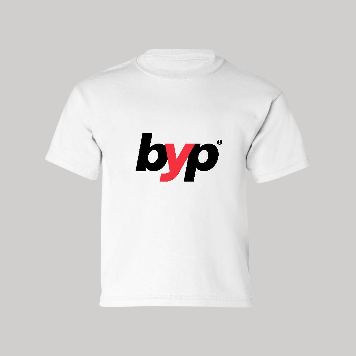 Playera Manga Corta Infantil Blanco Personalizable Logo