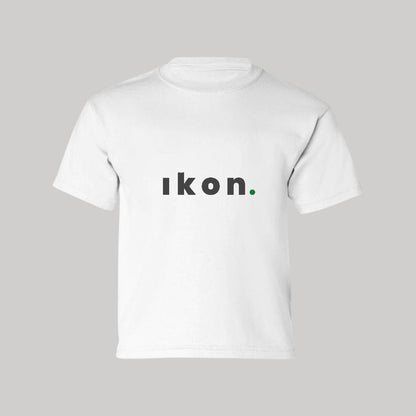 Playera Manga Corta Infantil Blanco Personalizable Logo