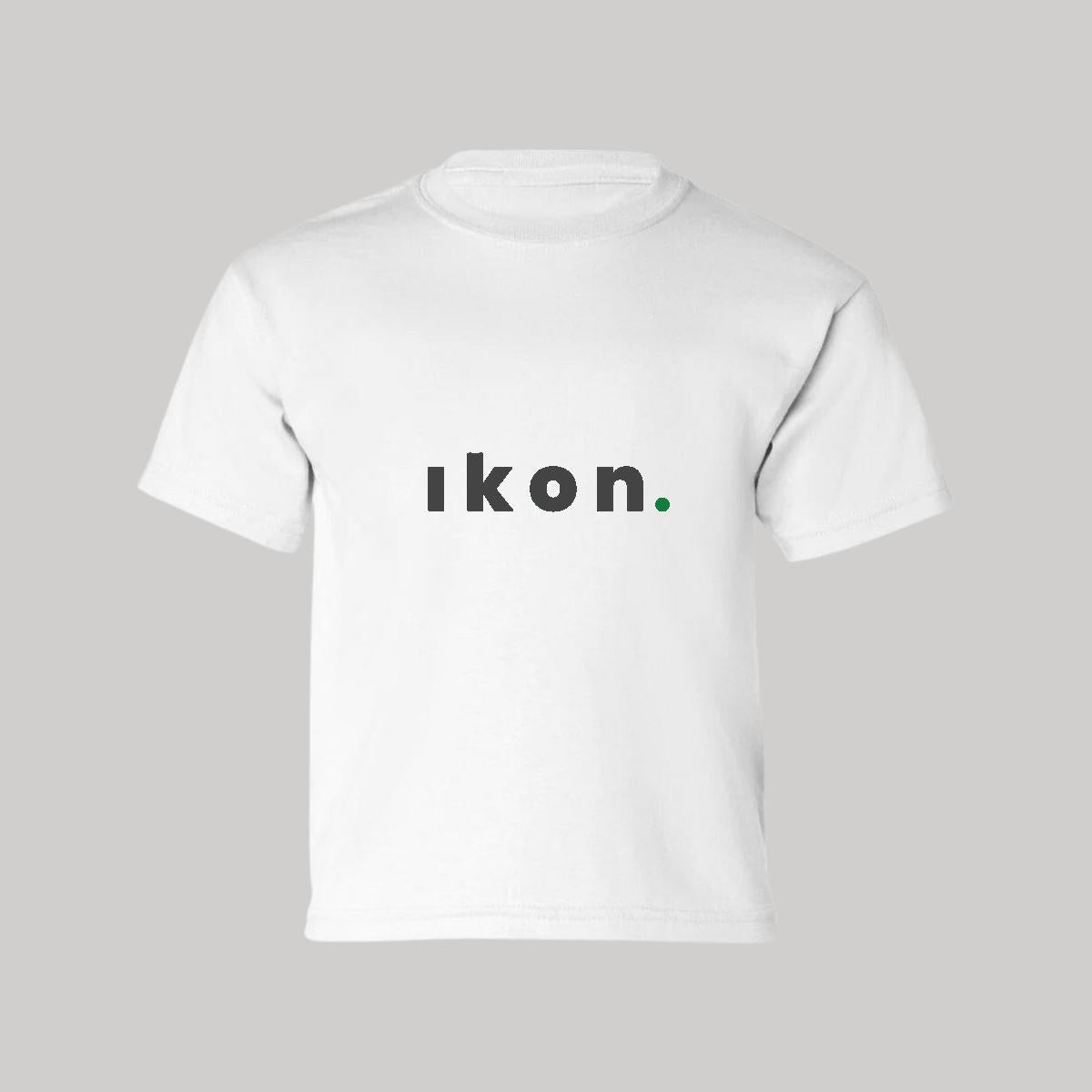 Playera Manga Corta Infantil Blanco Personalizable Logo