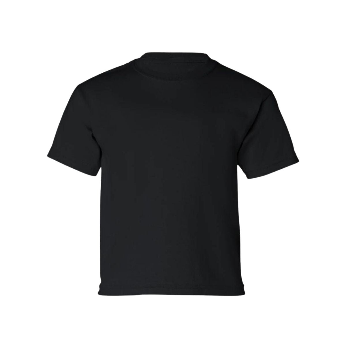 Playera Manga Corta Infantil Negro Personalizable Logo