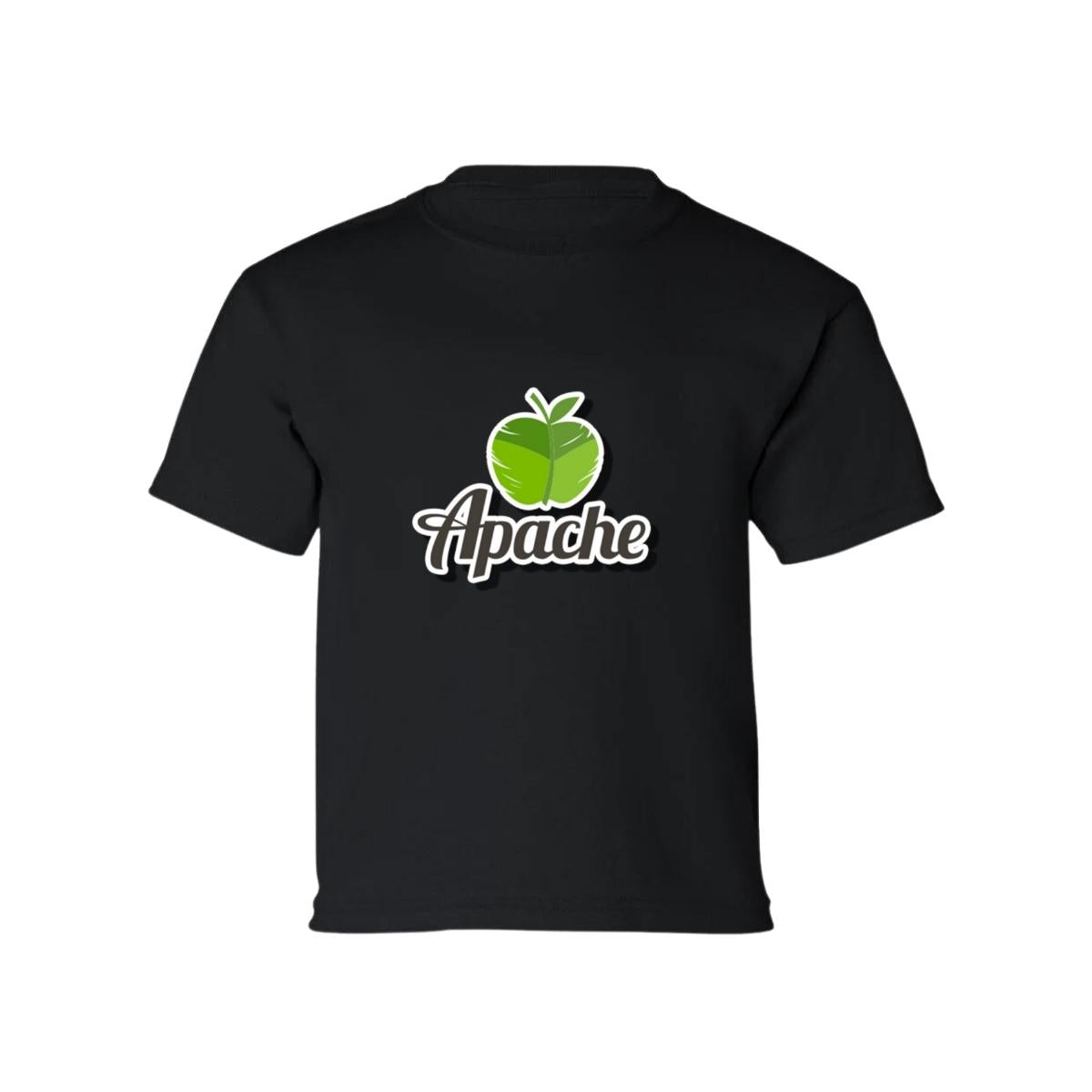 Playera Manga Corta Infantil Negro Personalizable Logo