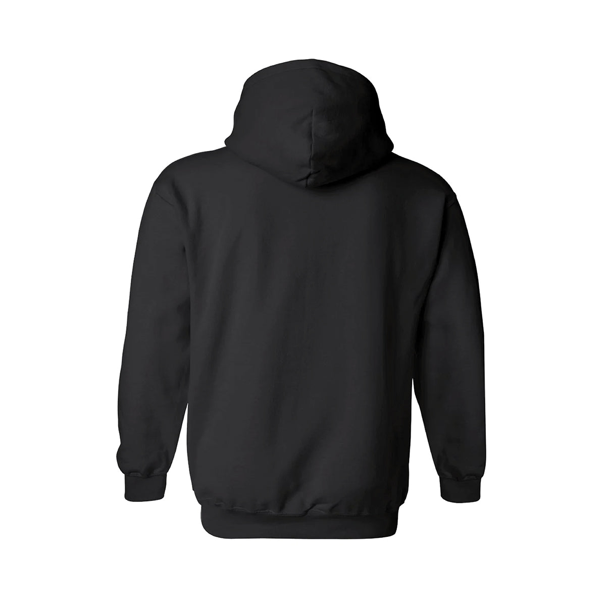 Sudadera c/Capucha Unisex Negro Logo Personalizable