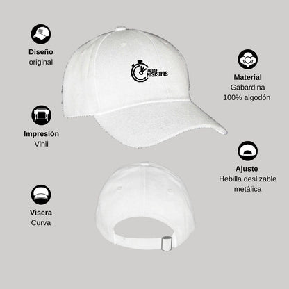 Gorra Blanca para Adulto Unitalla Unisex