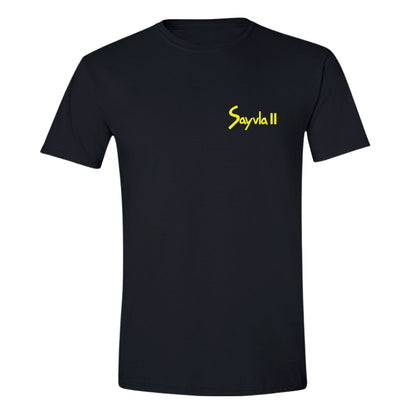Playera Manga Corta Hombre Negro Personalizable Escudo