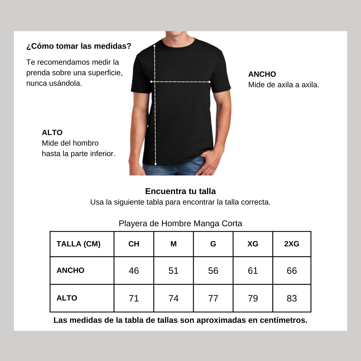 Playera Manga Corta Hombre Negro Personalizable Escudo