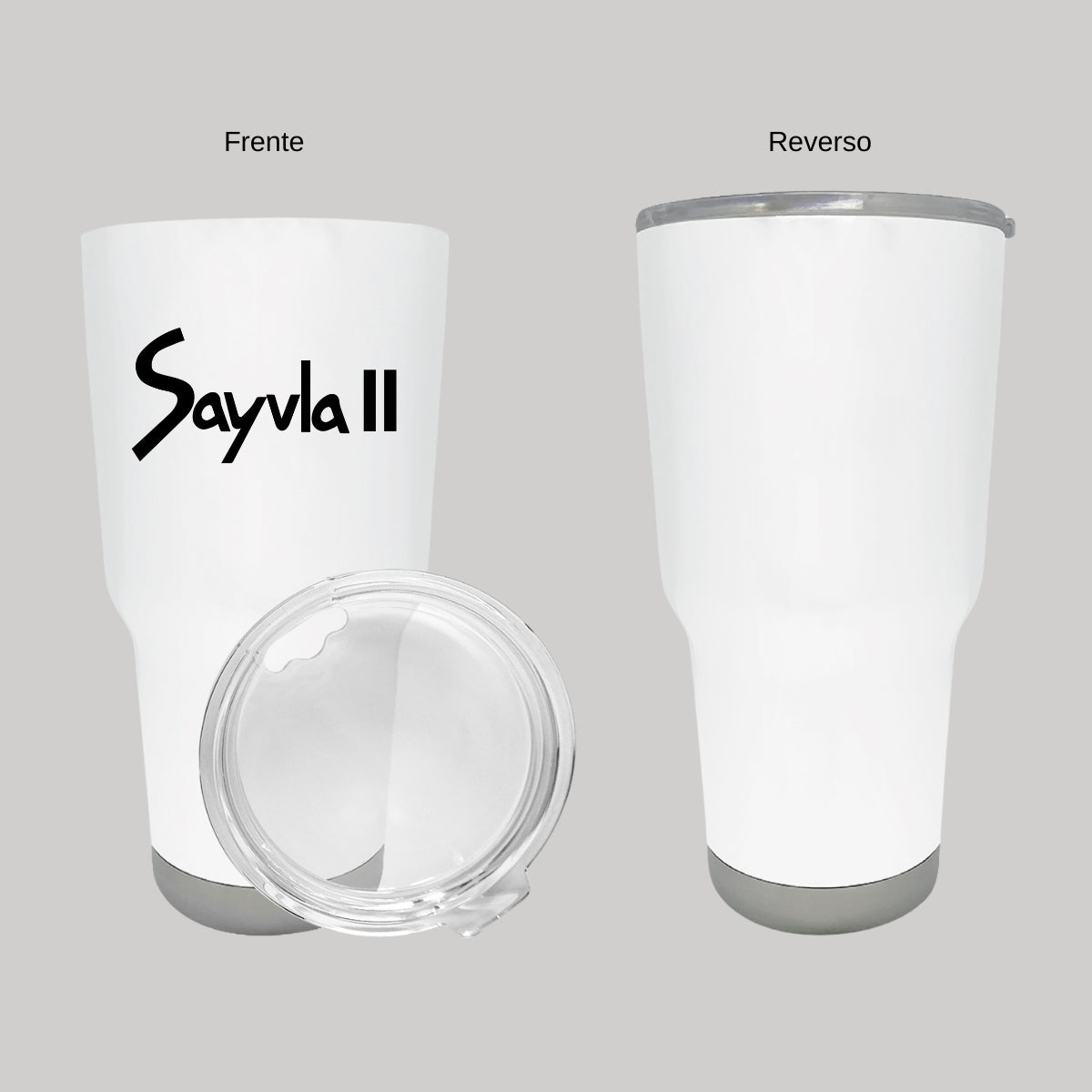 Termo Vaso Térmico 30 Oz Blanco Personalizable Logo