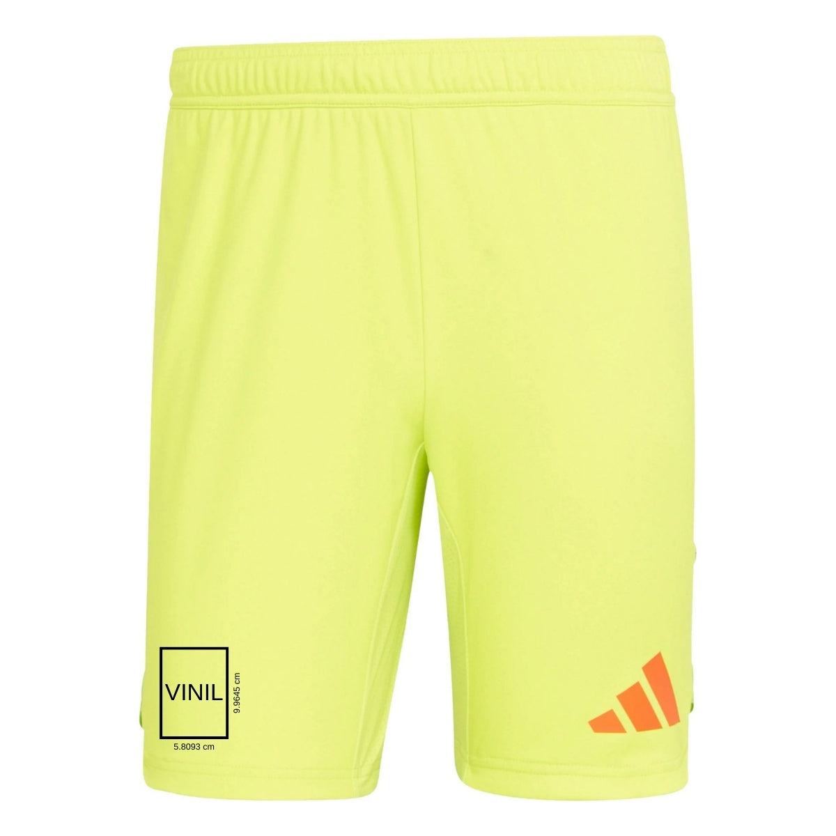 ADIDAS TIRO24 PRO GK SHORT SEMI SOLAR YELLOW VINIL