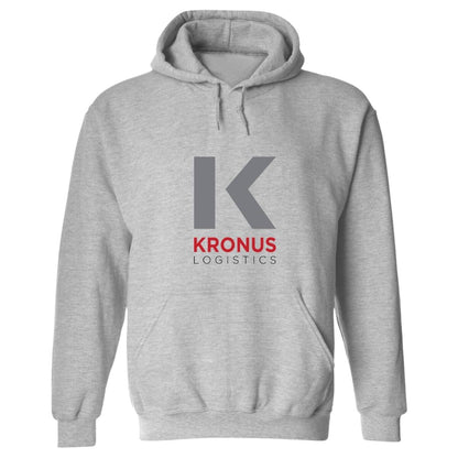 Sudadera c/Capucha Unisex Gris Personalizable Logo