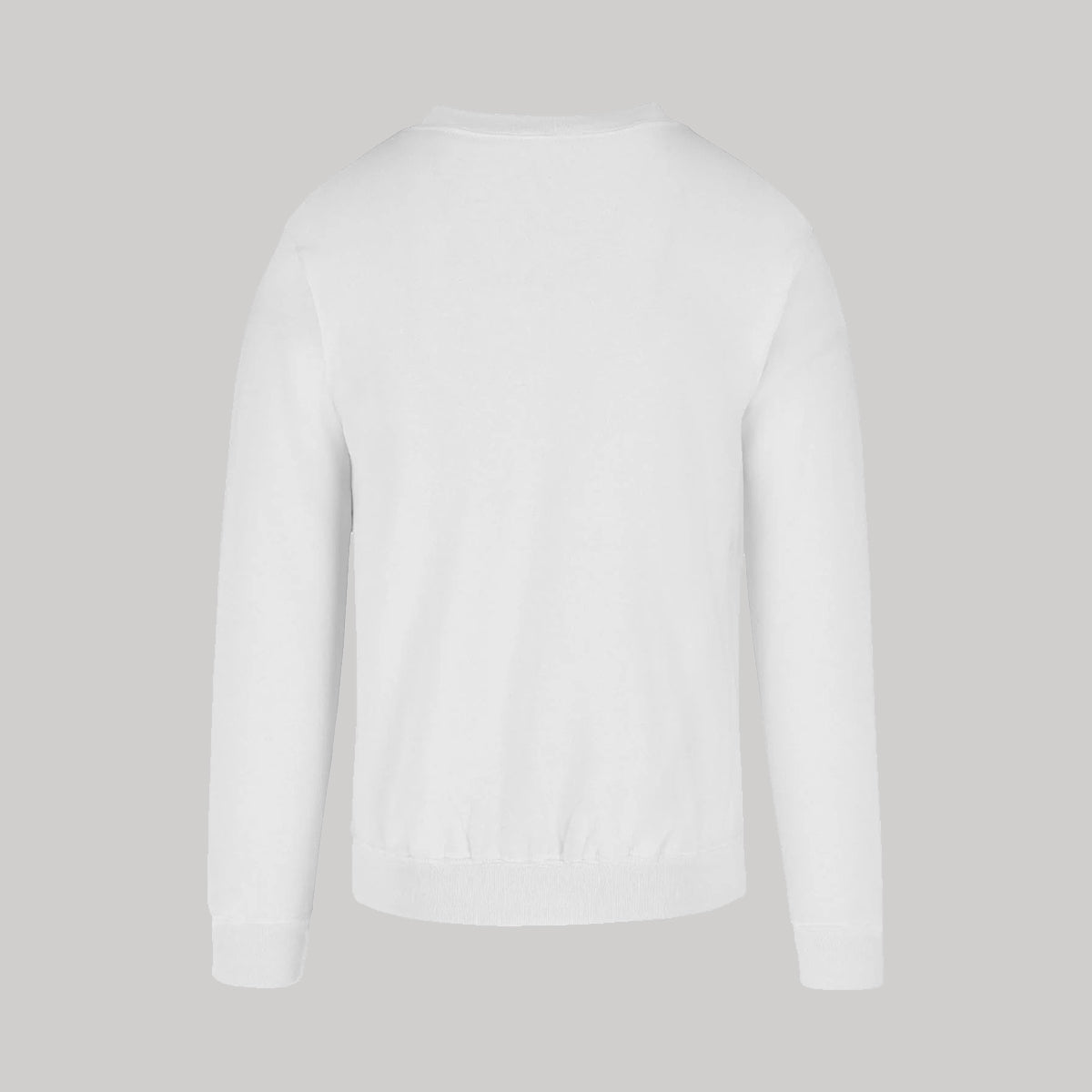 Sudadera Unisex Blanco Logo Nombre Personalizable